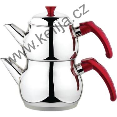 Nerezová dvojkonvice BONDILA "ORTA" - 1,0 / 1,6 l - INDUKCE
