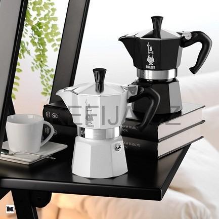 Bialetti - Moka Express - BÍLÝ- na 3 šálky kávy