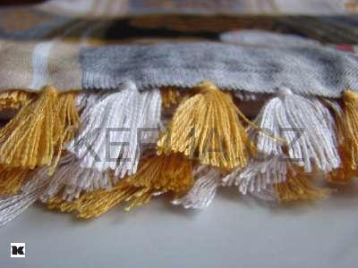 Palestina šátek bílozlatočerný - 50 % SLEVA