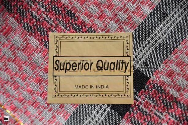 Palestina šátek červenošedočerný - SLEVA 40 %