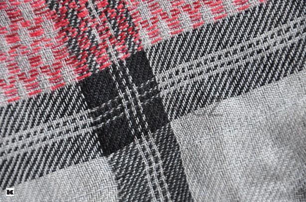 Palestina šátek červenošedočerný - SLEVA 40 %