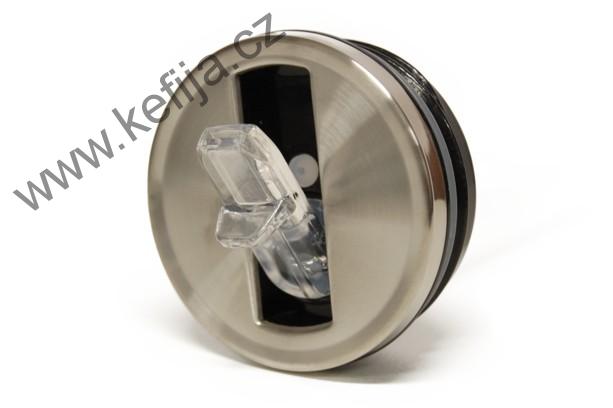 Yoko Design termohrnek ve stylu plechovky, 280 ml - černý lesklý