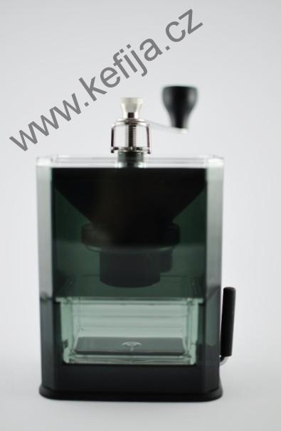 Hario CLEAR - ruční mlýnek na kávu - AKCE