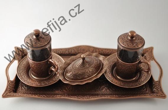 Luxusní servírovací čajová sada