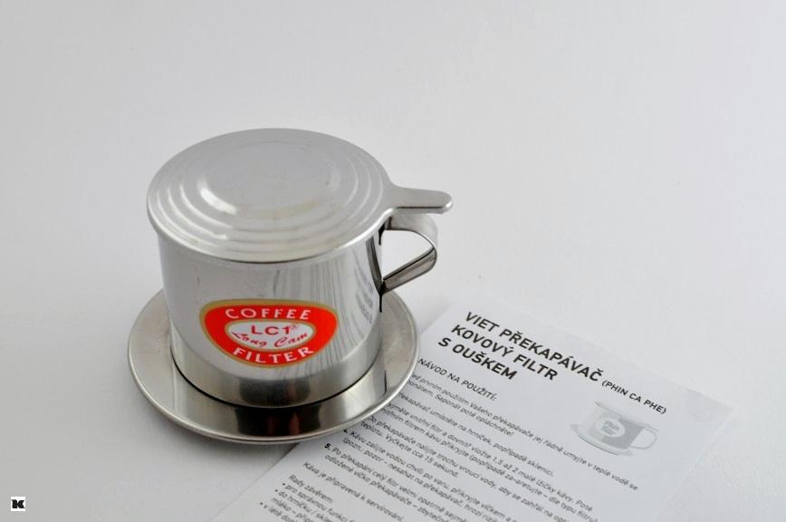 Viet překapávač (Phin Ca Phe), 200 ml