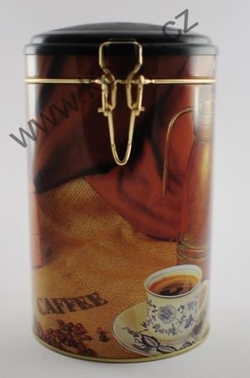 Dóza pro skladování vaší kávy - kulatá, patentní (1.200 g)