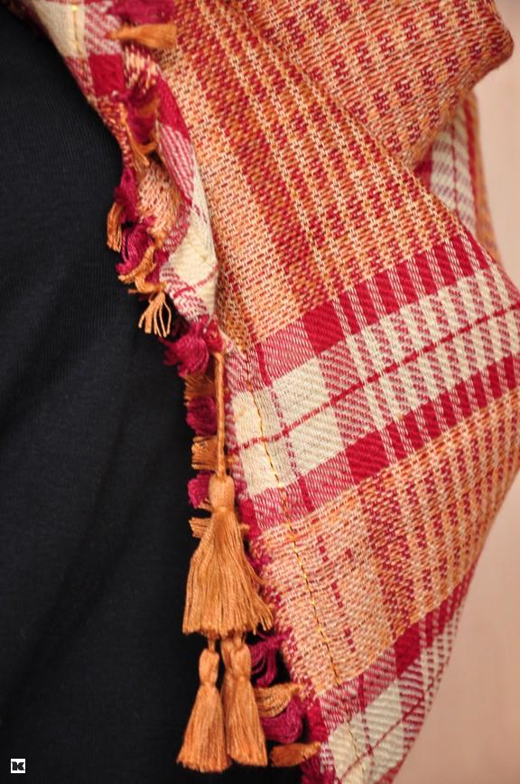 Palestina šátek červenožlutozrzavá