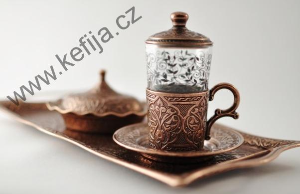 Luxusní servírovací čajová sada
