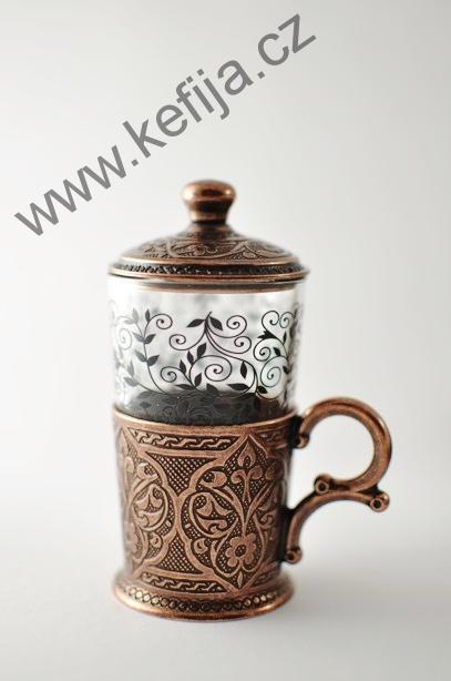 Sena, čajový šálek s podšálkem, objem 100 ml